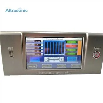 Ultraheli mittekootud kanga keevitussüsteem 20khz intelligentne digitaalne generaator